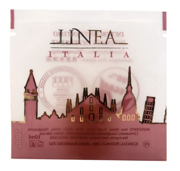 Immagine di ITALIA - DETERGENTE INTIMO BUSTA 8X8 10ml Cartone da 500pz