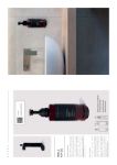 Immagine di NEFEL WALL KIT 02 PER FLACONI 480ml (staffa + chiave + set viti + biadesivo)