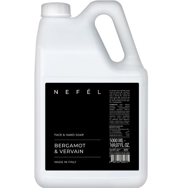 Immagine di NEFEL FACE & HAND SOAP BERGAMOT&VERVAIN Tan.5lt